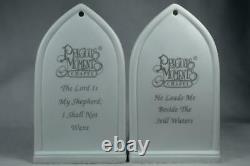 Precious Moments'Psalm 23rd' Set Of 7'Windows' LE Chapel Exclusive NIB