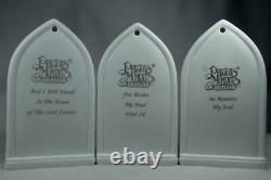 Precious Moments'Psalm 23rd' Set Of 7'Windows' LE Chapel Exclusive NIB