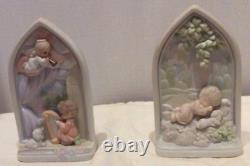 Precious Moments Psalm 23rd Set Of 7 Windows Limited Edition Chapel Exclusive
