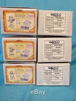 Precious Moments-RARE International Series Set Of 6-WITH BOXES, Enesco