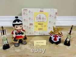 Precious Moments RARE SIGNED'98 MAKE ME STRONG JAPANESE SAMURAI in BOX