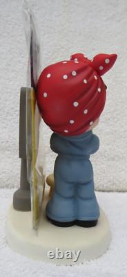 Precious Moments ROSIE THE RIVETERWITH GOD WE CAN DO IT! 209101 Signed + Doll