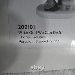 Precious Moments ROSIE THE RIVETERWITH GOD WE CAN DO IT! 209101 Signed Rare