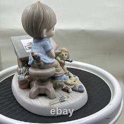 Precious Moments Rare 990014 Sharing The Joy Of My Faith New Free Shipping