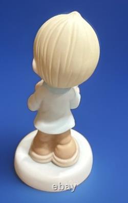 Precious Moments Rare Figurine You Are My Sunshine Special Wishes Boy Paint 2010
