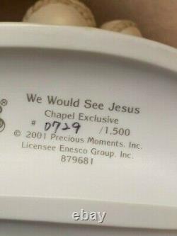Precious Moments Rare We Would See Jesus Chapel Exclusive 9 LE #750 of 1,500