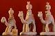 Precious Moments-regular/large Nativity Additions Three Kings On Camels Signed