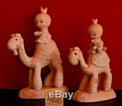 Precious Moments-Regular/Large Nativity Additions Three Kings On Camels SIGNED