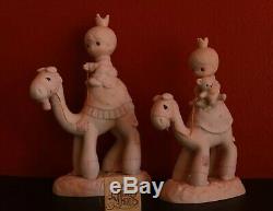 Precious Moments-Regular/Large Nativity Additions Three Kings On Camels SIGNED