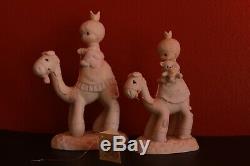 Precious Moments-Regular/Large Nativity Additions Three Kings On Camels SIGNED