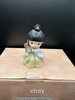Precious Moments Rhythm And Flute Very RARE Japanese Set