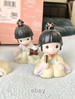 Precious Moments Rhythm And Flute Very RARE Japanese Set