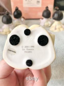 Precious Moments Rhythm And Flute Very RARE Japanese Set
