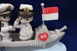 Precious Moments SERVING AT SEA TO PROTECT YOU AND ME Singapore Exclusive Ltd Ed