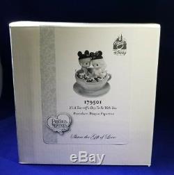 Precious Moments SIGNED Disney Theme Park Exclusive It's A Tea-riffic Day