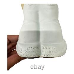 Precious Moments Sam B Garden Statue Set 2 Girl Boy Watering Can Shovel 2004