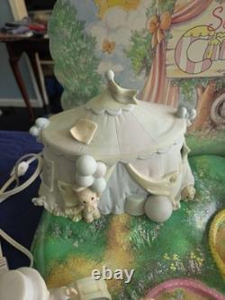 Precious Moments Sammy's Circus Complete 9-Piece Set 1993 With Display And Xtras