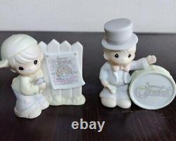 Precious Moments Sammy's Circus Set 7Piece-Adorable Ceramic Figurines Christmas