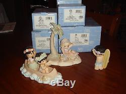 Precious Moments Set /Lot Of 6 Hawaii Event Exclusive Signed by three