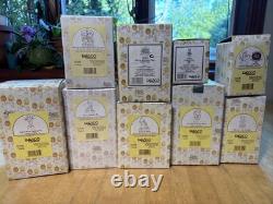 Precious Moments Set Of 9 Fighting Leadeth Heavenly Love Agree Bank Cake Future