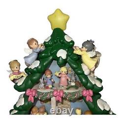 Precious Moments Sharing Christmas Joy Tabletop Christmas Tree Holiday Decor