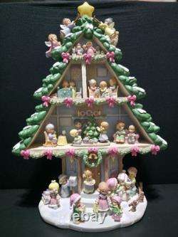 Precious Moments Sharing Christmas Joy Tabletop Christmas Tree. RARE