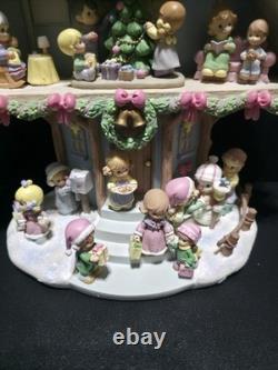 Precious Moments Sharing Christmas Joy Tabletop Christmas Tree. RARE