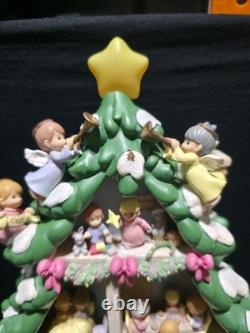 Precious Moments Sharing Christmas Joy Tabletop Christmas Tree. RARE