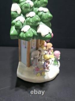 Precious Moments Sharing Christmas Joy Tabletop Christmas Tree. RARE