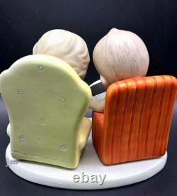 Precious Moments Side by Side, Forever? PM Couple? Cozy Reading Chairs