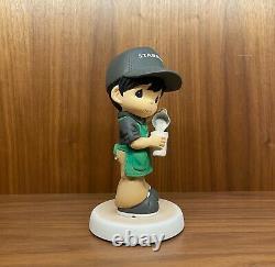 Precious Moments Singapore Exclusive Starbuck Boy Barista, Rare