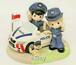 Precious Moments Singapore Thots Exclusive SERVE AND PROTECT 199606 Police