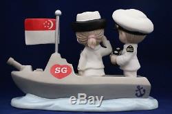 Precious Moments Singapore Thots Exclusive SERVING AT SEA TO PROTECT YOU AND ME