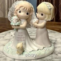 Precious Moments Sisters Are Tied Together With Heart Strings 2008 Wedding Bride