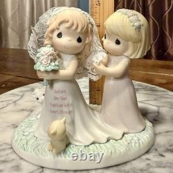 Precious Moments Sisters Are Tied Together With Heart Strings 2008 Wedding Bride