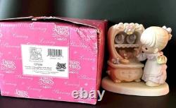 Precious Moments Special Place in My Heart? Girl with Cabinet & Dessert Figurine