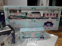 Precious Moments Sugar Town Complete Set With Holiday Train Set Many Extras. Wow