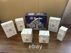 Precious Moments Sugar Town NEW 7 Sets withAccessories 60 Pieces Total Retired