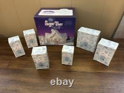 Precious Moments Sugar Town NEW 7 Sets withAccessories 60 Pieces Total Retired