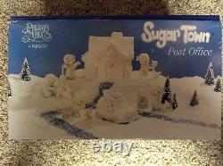 Precious Moments Sugar Town Post Office Set Collectible Christmas