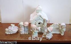 Precious Moments Sugar Town Schoolhouse 272876 (Set of 6) NEW IN BOX (PR13)