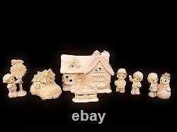 $ Precious Moments Sugar Town Seven Complete Sets Collectable Christmas