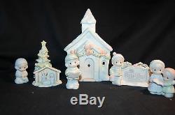 Precious Moments Sugar Town Six Complete Sets 40 Pieces Collectable Christmas