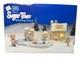 Precious Moments Sugar Town Skating Pond Complete 7 Pc Collector Set Brand New