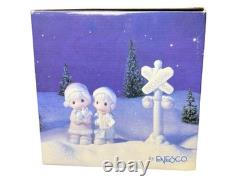 Precious Moments Sugar Town Train Station 6 Pc Set Enesco 1995 BRANDNEW