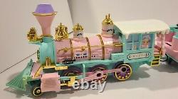 Precious Moments Suger Town Express Christmas Holiday Train Set withExtras