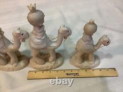 Precious Moments THEY FOLLOWED THE STAR E-5624 NATIVITY Wisemen on Camels No Box