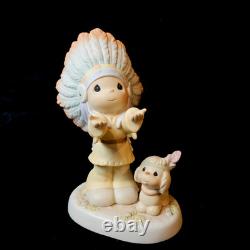 Precious Moments THE LORD IS OUR CHIEF INSPIRATION 204870 Large 9 Chapel Excl