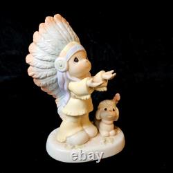 Precious Moments THE LORD IS OUR CHIEF INSPIRATION 204870 Large 9 Chapel Excl