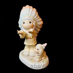 Precious Moments THE LORD IS OUR CHIEF INSPIRATION 204870 Large 9 Chapel Excl